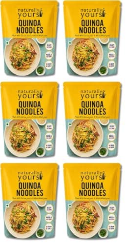 Naturally Yours Quinoa Hakka Noodles | Made with Quinoa & Whole Wheat | No Maida, No Onion No Garlic, 100% Jain Friendly, Non-Fried, Vegan, Preservative Free, No MSG | High Protein & Fiber | Tastemaker Included | 180g (Pack of 2) — image 7