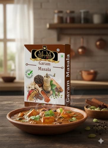 M MGaram Masala powder, No Onion - No Garlic, Jain Special Masala, 100 gm. — image 7