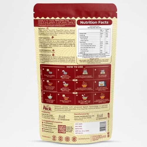 Happikery Royal Jain Twin Combo- White Gravy 100gm & Jain Gravy 100gm | No Preservatives | Quick & Easy Curry Mix | Ready To Eat in 3 Minutes — image 2