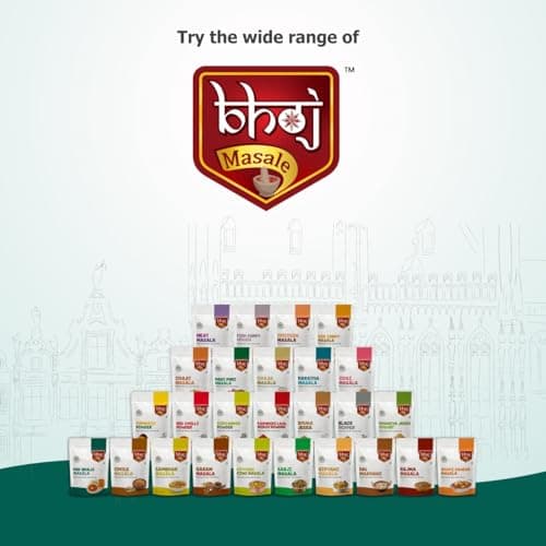 Bhoj Masale Pav Bhaji Masala Powder 200GM | Delicious & Aromatic Pav Bhaji | Premium Spices Blend | Zero Additives & Preservatives. No Colour, No Preservatives, No Onion & No Garlic (Jain Masala) — image 7