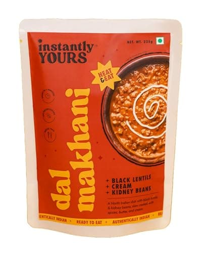 Instantly Yours Ready to Eat Dal Makhani 225 gm,Just Heat and Eat, Black Lentils with Cream and Kidney Beans, Ready to Eat (No Onion No Garlic)(Jain) — image 6