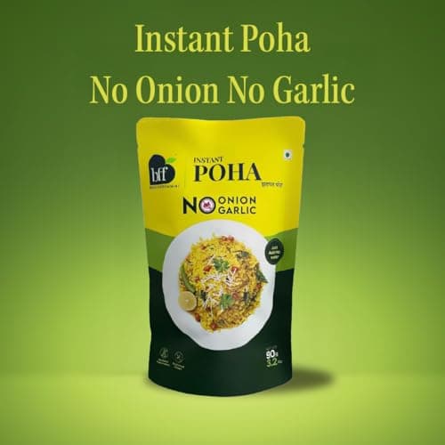 Instant Poha - Pack of 2 (90g Each) | Indian Breakfast Mix | Just Add Hot Water | No Added Preservatives | No Onion, No Garlic | Simple & Easy Meal Solution — image 3