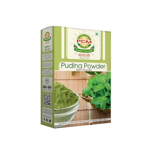 PCM Pudina Powder (Mint Powder) 500g | Natural Dry Mint Powder for Chutney, Raita, Jaljeera, Drinks, Seasonings & Cooking | Aromatic Flavor — image 8