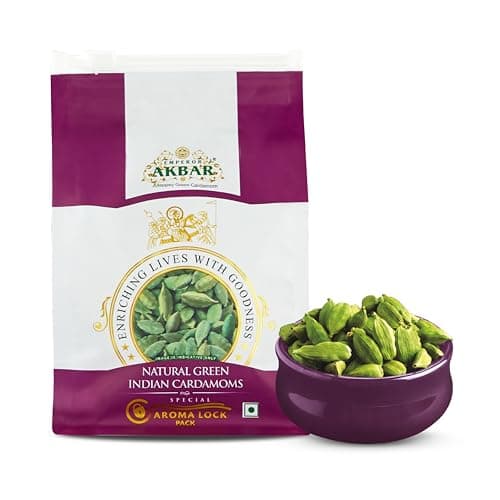 Emperor Akbar Alleppey Whole Green Cardamom 8mm | 1Kg | Long-Lasting Aroma | GI Tagged | Antioxidant-Rich Spice for Tea & Cooking | Premium Export Quality Elaichi | Kerala Cardamom | Pack of 1 — image 8
