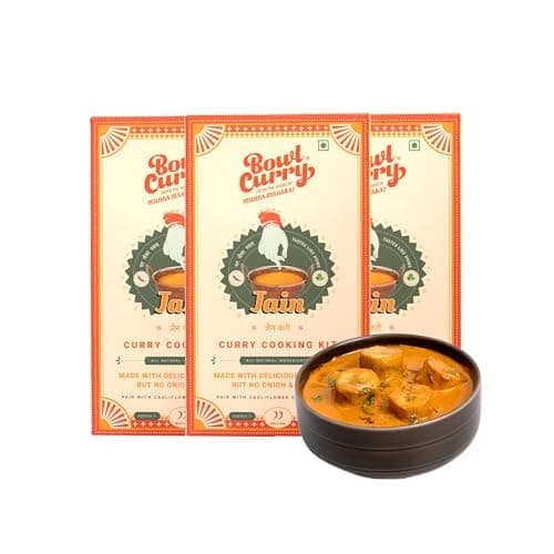 Bowl Curry Jain Curry Paste 300g | Ready to Cook Indian Gravy in 10 Min | No Onion No Garlic | Made With Juicy Tomatoes & Authentic Spices | No Preservatives or Artificial Colours | Serves 3 — image 8