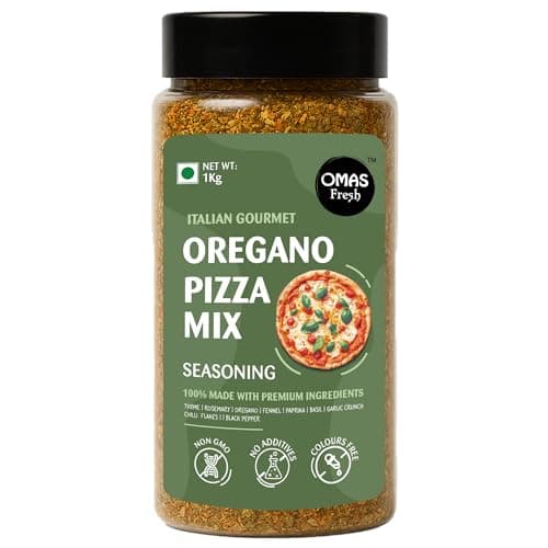 Omas Fresh Oregano Pizza Mix Seasoning | Italian Herb Seasoning Blend for Pizza, Pasta, Garlic Bread & More | 250g — image 8