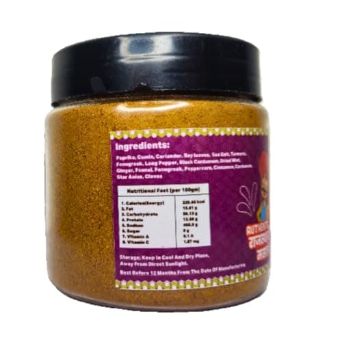 Spice Platter Rajwadi Garam Masala & Kitchen King Masala Combo | Authentic Rajasthani Spices | No Coriander, No Salt, No Onion, No Garlic | Pure Khade Masale | 100% Natural | 100g Each — image 2