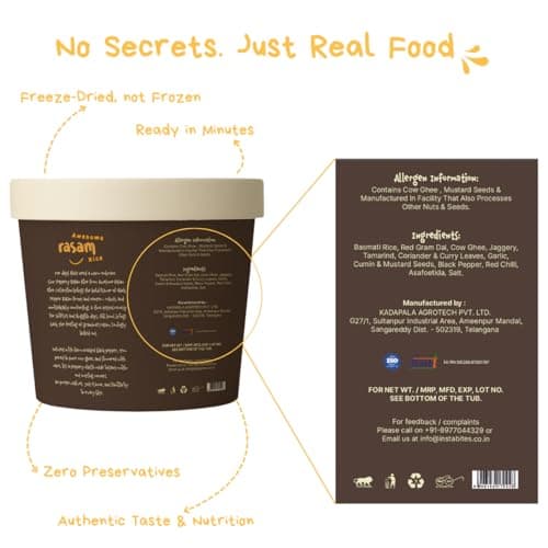Instabites Ready To Eat Peppery Rasam – Pack of 3 — image 2