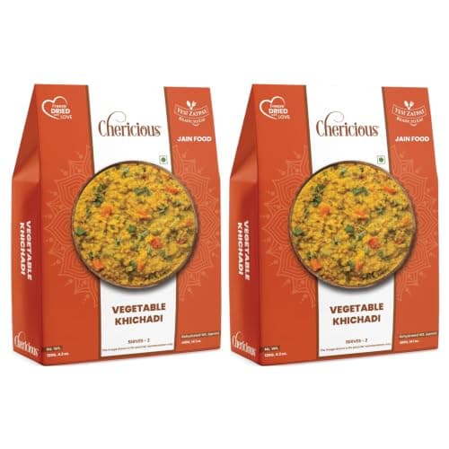 Chericious Ready to Eat Jain Achari Khichdi | Instant Freeze-Dried Khichdi-400g | No Onion No Garlic | Quick Indian Meal | Enriched with Natural Ingredients — image 8