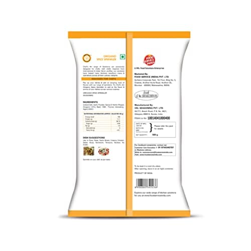FOOD SERVICE INDIA chef's Art Oregano Fresh Spice Sprinkler (500 Gm) — image 7