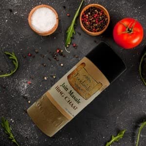 Foodaids Hing Jain Chaat masala powder (100gm). Taste with digestion/Fruits/Pokadas/Snacks .No onion No garlic. — image 6