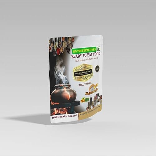 INDIAN KHANA KHAZANA Dal Tadka 300gm | No Onion No Garlic | JAIN SPECIAL I No Added Preservative and Colours (Dal) Serve Hot Anytime Anywhere with our Flameless Food Heater inside the Pack | Indian Tasty Flavour Ready to Eat Food Dal Tadka — image 3