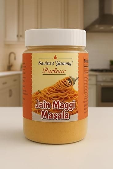 Savita’s Yummy Parlour Jain Maggie Masala – 100g | No Onion No Garlic | Homemade Instant Noodle Seasoning | Authentic Jain Recipe — image 5