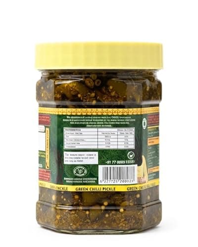 Baya India Homemade Hari Mirchi ka Achar | Green Chilli Pickle | Teekha mast | Spicy & Tangy | No Chemical & No Preservatives | Sun-Dried | No Vinegar | No Garlic & No Onion | 350g Plastic Jar — image 3