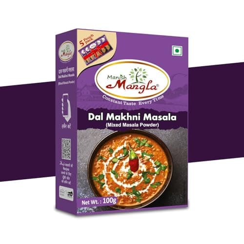 Manish Mangla Dal Makhni Masala 100g | Authentic Indian Spice Mix | Rich Creamy Dal Flavor | No Onion No Garlic | Fresh Aroma Masala for Home Cooking — image 5