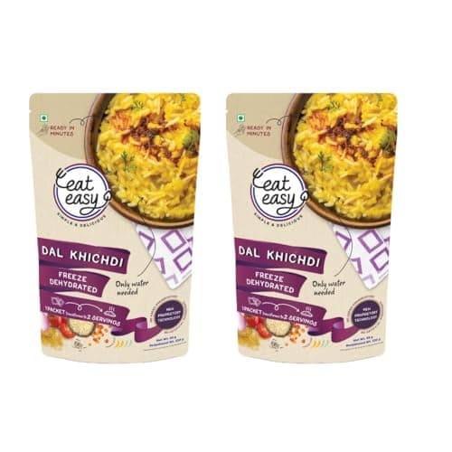 Eat Easy Ready To Eat Jain Dal Combo of 3- Dal Makhani, Dal Tadka, Gujarati Dal | Just Add Water and Cook | Delicious Instant Food | High Protein & Fiber, Freeze Dehydrated Healthy Instant Travel, Camping, Trekking, Hostel Food — image 8