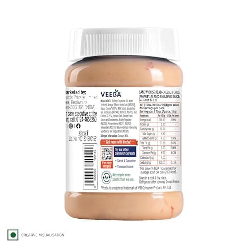 Veeba Cheese and Chilli Sandwich Spread, 250 grams — image 4