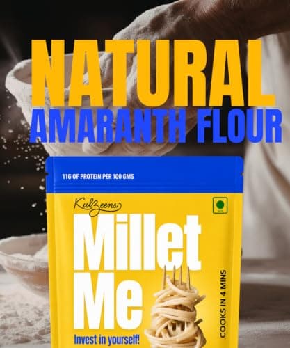 Millet Me by Kuizeens Amaranth Noodles - 220G (Pack of 2) | High-Protein | Gluten-Free Delight | Easy-to-Make | Made with Natural Amaranth Grain |Perfect for Weight Management | Jain | No Onion & Garlic — image 7