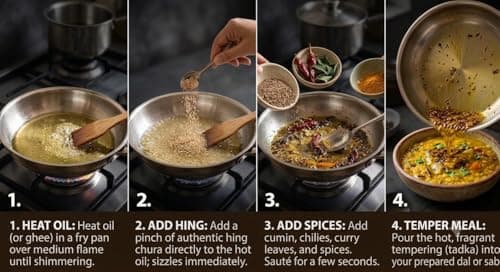 MANGAL Hathras Hing ( हींग ) Pure and Natural Hing Chura (100 grm) for Daily Use - No Garlic, No Onion | 100% Healthy & Aromatic Compounded Asafoetida Heeng — image 6