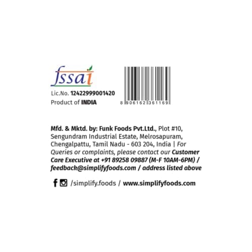 Simplify Foods Pepper Mushroom Instant Soup | Pack of 2 Single-Serve Sachets (Each Makes ~125 ml) | Made with 70% Real Mushroom & Cracked Pepper | Just Add Hot Water | Travel-Friendly | Clean Label | 0% Additives or Preservatives — image 8