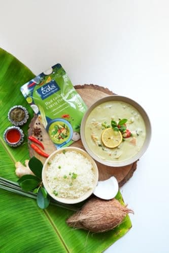 Beauty Eats Thai Green Curry Paste| Premium Thai Herbs & Spices| Ready To Cook| 100% Vegetarian| No Onion&Garlic (100Gm) — image 3