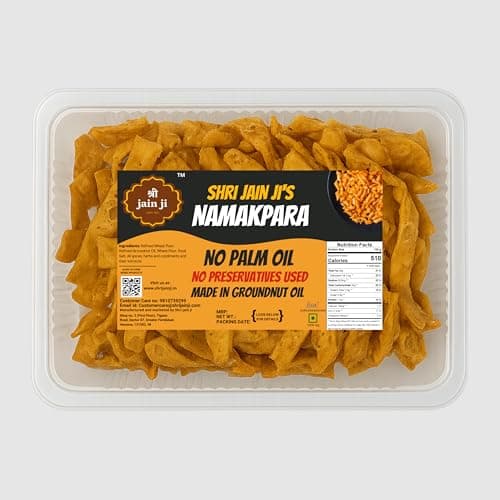 SHRI JAIN JI Namak Para 200g | No Palm Oil | No Preservatives