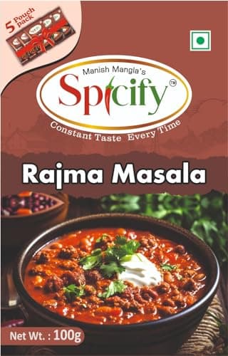 Spicify Rajma Masala - 100g | Ready to Use Instant Spice Mix | No Onion No Garlic No MSG | Authentic & Natural Spice Blend — image 2
