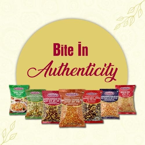 THAKAR Roasted Chana Namkeen | Bhuna Chana Snacks | Crunchy Chana | Ready to Eat Chickpeas | High Protein Roasted Chana | Desi chana | Crunchy & Healthy Snacks. (200g Pack, Mahabaleshwari Chana Without Skin) — image 4