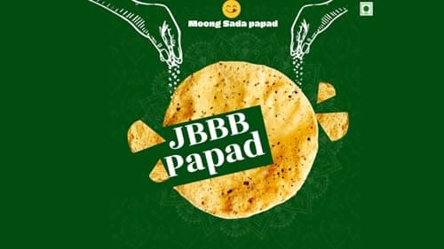 JBBB Moong Papad Plain 400g Pack | Homemade Crispy Tasty Moong Daal Papad with Traditional Indian Spices | Crispy Indian Snacks Easy Digestive Rajasthani Snack for Lunch, Dinner & Daily Eating — image 8