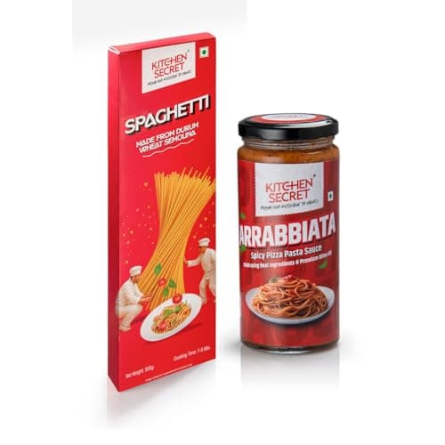 Kitchen Secret Jain Arrabbiata No Onion No Garlic Spicy Red Pizza Pasta Sauce 390g - For Pasta, Spaghetti, Pizza, Sandwiches, Wraps, Quality Ingredients, No Preservatives, Taste of Italy — image 7