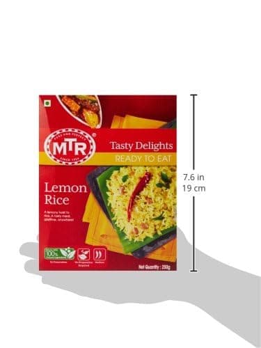 MTR RTE Lemon Rice, 250g — image 4