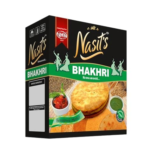 Nasit’s Bhakhri | Thick & Crispy Gujarati Breakfast Snack | Ready to Eat Traditional Bhakhri | Available in Multiple Flavors (Chilli Coriander) — image 8