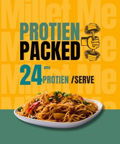 Millet Me by Kuizeens Foxtail Millet Noodles - 110G | Protein-Rich | Easy-to-Make | Fresh & Flavourfull | No MSG |No Preservatives|Vegan & Wholesome|Ready in Minutes | Jain | No Onion & Garlic — image 5