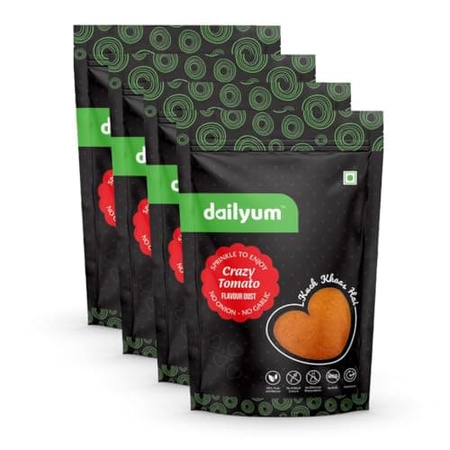 Dailyum Peri Peri Flavour Dust 70 Gram | No Onion No Garlic | Pack of 4 | 70 Gram Each | Peri Peri Seasoning — image 8