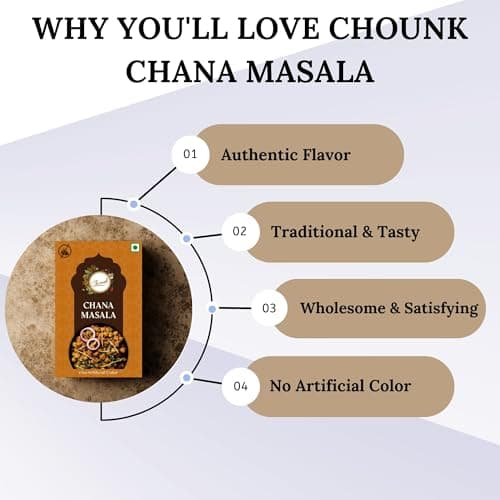 Chounk 100% Pure Punjabi Chana Masala 100g Powder No Onion No Garlic Ready To Cook Powder Masala — image 4