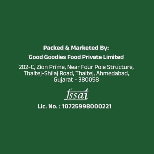 Good Goodies Baked Jowar Puff Chatpata Masala | Baked Not Fried | Millet-Based Snack | No Maida, No Palm Oil, No Maltodextrin | No Artificial Colours or Preservatives | Light & Crunchy | Diet-Friendly | 100g | Pack of 1 — image 8