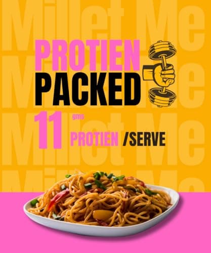 Millet Me by Kuizeens Ragi Noodles - 110G |100% Millet Noodle|Protein-Rich | Easy-to-Make | Fresh & Flavourfull | No MSG |No Preservatives|Ready in Minutes | Jain | No Onion & Garlic — image 4