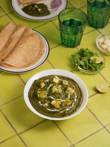 BowlFul Palak Paneer, 50 GMS, Creamy Spinach Based Gravy with Cottage Cheese and No Onion or Garlic | Pure Natural, Freeze Dried Food (Pack of 3) — image 6