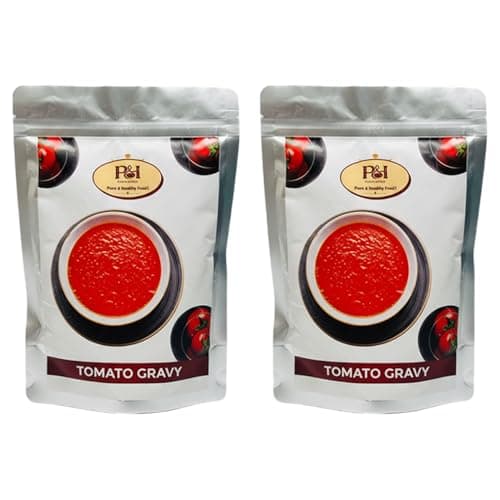 P AND H FOOD EXPORT INDUSTRY Tomato Jain Gravy | No Onion No Garlic | Ready to Use Cooking Base | Rich Tomato Curry Base | No Preservatives, No Artificial Colors | 250 gm Pack of -1 — image 6