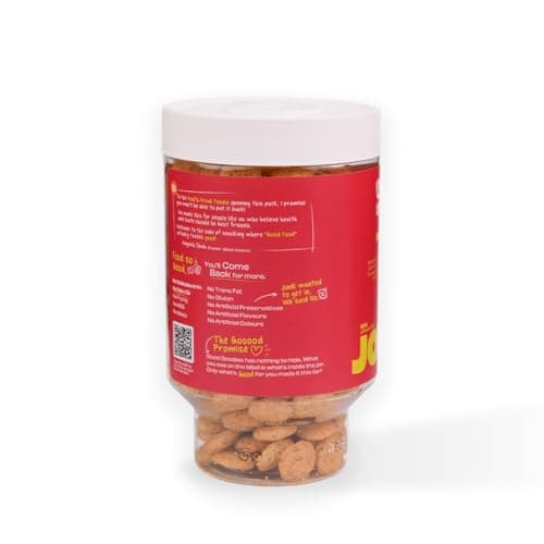 Good Goodies Baked Jowar Puff Indian Masala | Baked Not Fried | Millet-Based Snack | No Maida, No MSG, No Maltodextrin | No Artificial Colours or Preservatives | Light & Crunchy | Diet-Friendly | 100g | Pack of 1 — image 4