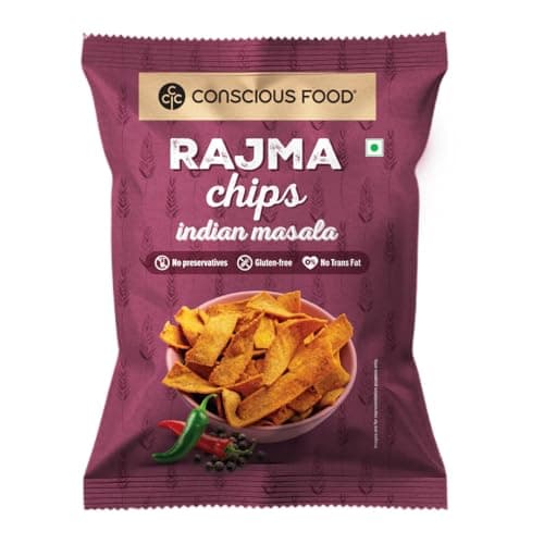 Conscious Food Ragi Chips | 50g | Wholesome & Crunchy Snack | Made with 100% Natural Ragi | Gluten-Free & Preservative-Free | High Fiber | — image 6