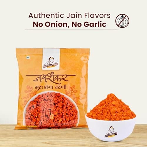 Jain Shenga Chutney 250gm - No Onion No Garlic, Roasted Peanut Chutney Powder, Authentic Solapur Taste, Jain Friendly Chutni, Perfect with Roti, Rice, Curd, Ready to Eat - Pack of 2 — image 7