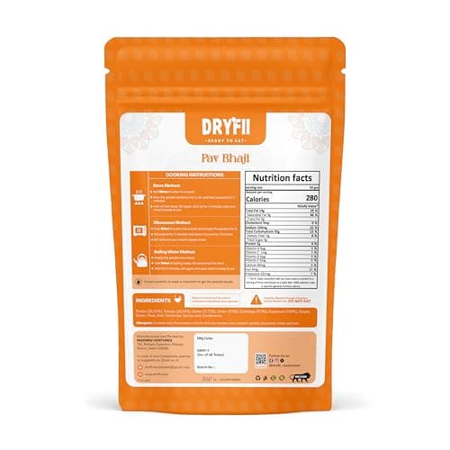 Dryfii Ready to Eat Idli Sambhar | South Indian Instant Breakfast | No Preservatives | Freeze Dried | Healthy & Tasty | Travel Friendly Veg Meal (50g Makes 230g) — image 5