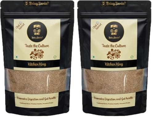 Being Bania Kitchen King Chef Special, 500 Gms | Kitchen Masala Powder |100% Natural Ingredients | No Added Preservatives | All in 1 Vegetable Masala | Exotic Indian Spices | No onion, no garlic | — image 7
