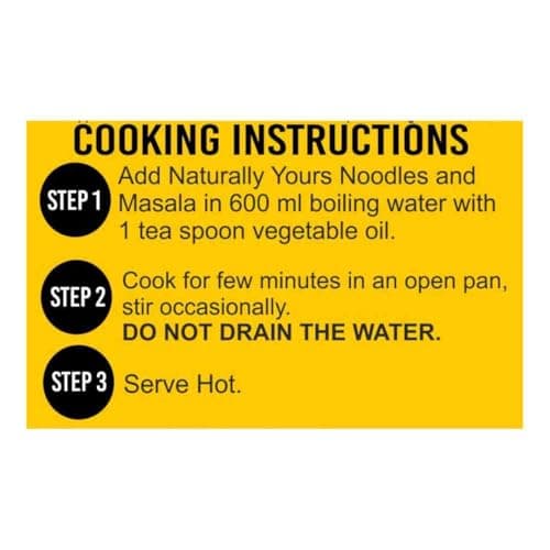 Naturally Yours Black Rice Instant Ramen Noodles | Black Rice, Millet & Whole Wheat | No Maida, No MSG, Not Fried | No Onion No Garlic, Jain Friendly | High Protein | Ready in 2 Minutes | 175g Pack — image 5