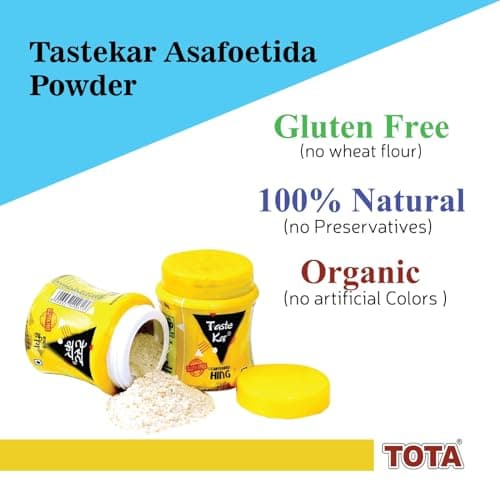TasteKar Compounded Asafoetida Powder Jar - 100 Gm Natural Strong Hing — image 5
