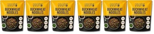 Naturally Yours Buckwheat Soba Hakka Noodles | Kuttu Atta & Whole Wheat | No Maida, No Onion No Garlic, Jain Friendly, Vegan, Preservative Free | Tastemaker Inside | Healthy Noodles | 180g Pack of 3 — image 8