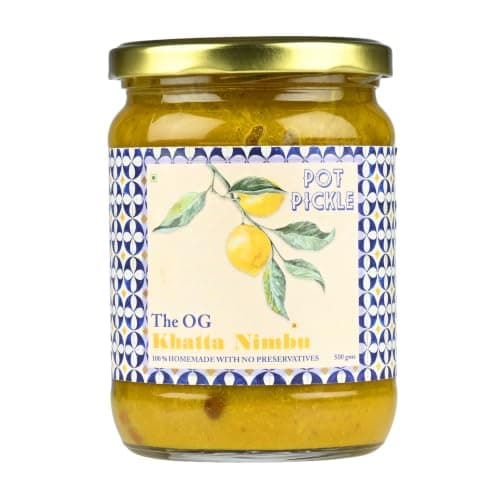 POT PICKLE Lemon Pickle | Authentic Nimbu ka Achar 250g | No Onion No Garlic Traditional Recipe | Sweet & Sour Taste | Oil-Free Homemade Style Pickle | Grandma Recipe | Naturally Processed Fresh Indian Achar — image 5