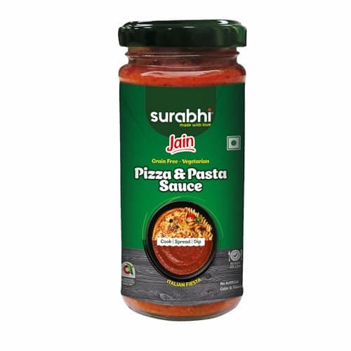 Surabhi Jain Pizza Pasta Sauce | No Onion No Garlic | Natural Ingredients - 250g (Pack of 2) — image 3