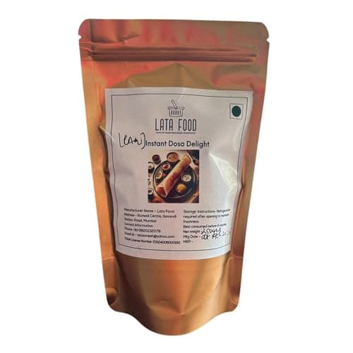 LATA FOODS Instant Dosa Mix | Ready-To-Make | No Onion No Garlic | No Preservatives | Gluten-Free | 250g — image 2